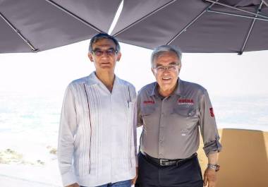 Américo Villarreal Anaya, hoy gobernador de Tamaulipas, fue delegado de Morena en Sinaloa para los comicios de 2021 en los que se eligió a Rubén Rocha Moya.