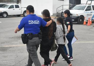 Las menores salieron de su casa en el municipio de Escobedo y fueron localizadas en el centro de Monterrey.