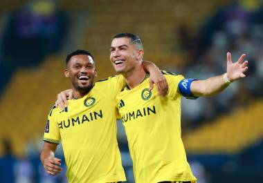 Cristiano Ronaldo celebró su gol 981 como profesional en el triunfo 3-1 del Al-Nassr ante Neftchi Fergana, en la Champions League de Asia.