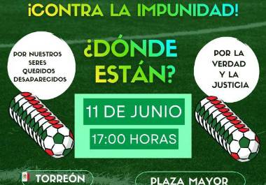 Las familias convocaron a llevar fotografías, pancartas, balones y otros artículos para participar en la actividad programada el 11 de junio en Saltillo y Torreón.