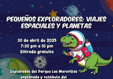 Los niños podrán observar el cielo estrellado con telescopios durante el evento “Pequeños Exploradores” en el Museo del Desierto.