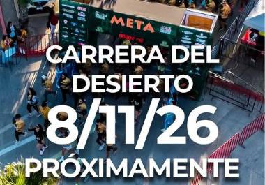 La Carrera del Desierto celebrará su edición 2026 el próximo 8 de noviembre con la participación de corredores de diversas regiones.