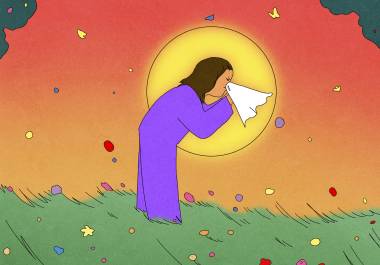 Para las personas asmáticas, los alérgenos primaverales pueden inflamar las vías respiratorias.