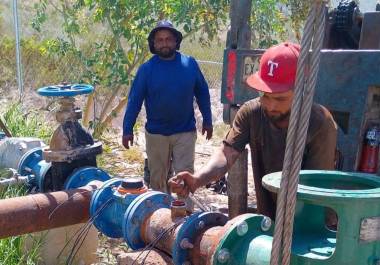 SIMAS Torreón reincorporó el pozo Ferropuerto 2 al sistema hidráulico, con una aportación de 25 litros por segundo a la red general.