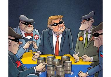 El botín en Venezuela