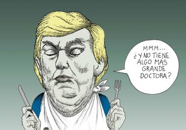 Trump: Hombre con hambre