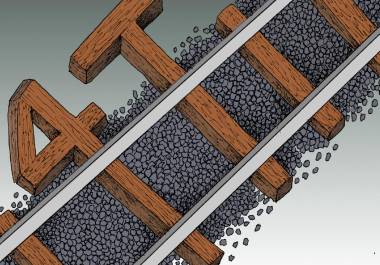 Sobre durmientes podridos