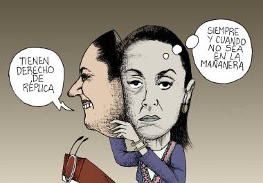 Sheinbaum: Dos caras