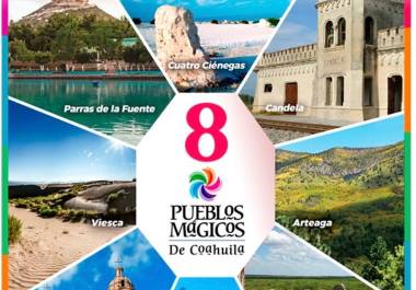 Los Pueblos Mágicos de Coahuila ofrecen desde dunas desérticas y paisajes montañosos hasta sitios históricos y vestigios paleontológicos, atractivos que cada año atraen a miles de visitantes durante Semana Santa.