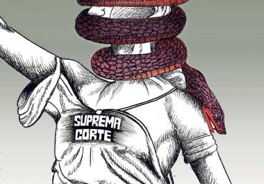 Suprema Cortes: Ciega, muda y ahorcada