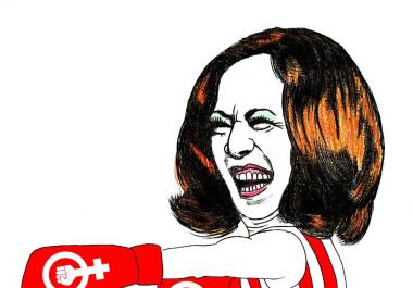 Kamala Harris, en guardia