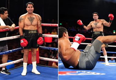 Jorge Kahwagi disputó su último combate profesional en 2015 ante Ramón Olivas en Filipinas y cerró su carrera invicto con 12 victorias por nocaut.