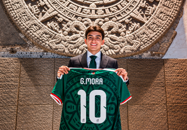 Gilberto Mora dejará el dorsal 19 del Mundial 2026 para portar el número 10 de la Selección Mexicana en el nuevo proceso de Rafael Márquez.