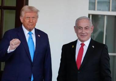 Los comentarios de Trump se produjeron durante su reunión en la Oficina Oval con el primer ministro israelí, Benjamin Netanyahu.