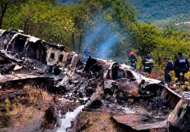 Accidente del aeronave del gobernador de Nayarit.