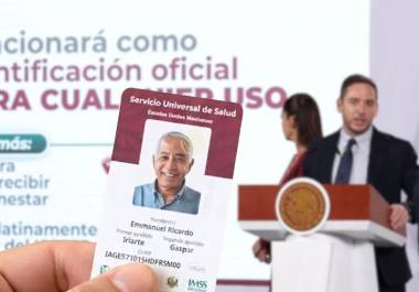 La Credencial del Servicio Universal de Salud servirá como identificación oficial para cualquier trámite en México.