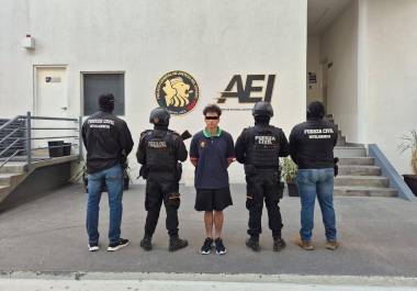Las autoridades de Nuevo León informaron de la detención del presunto, identificado como Luis “N”, de 28 años