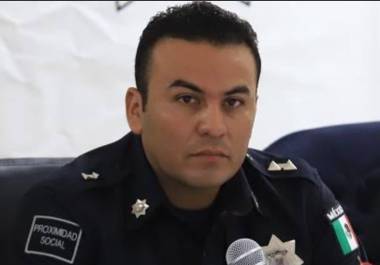Pineda fue uno de los elementos que participaron en la protesta.