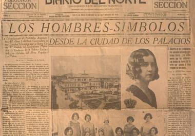 El ejemplar del Diario del Norte rescatado, amarillento y frágil, conecta el presente con el Saltillo de 1928