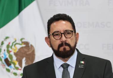 Ulises Lara, vocero de la FGR y fiscal especial en Investigación de Asuntos Relevantes, informa avances del caso de agentes de la CIA
