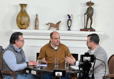 Jericó Abramo estuvo en el programa Conversaciones que se transmitirá hoy por la noche en el canal de Vanguardia en YouTube.