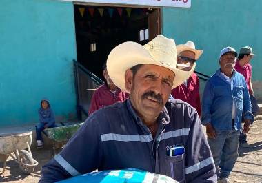 En total se distribuirán 120 toneladas de semilla forrajera.
