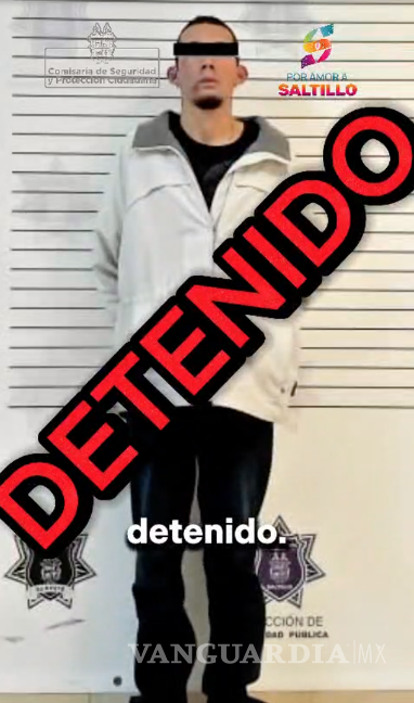 $!Autoridades pusieron al detenido a disposición para determinar su situación jurídica.