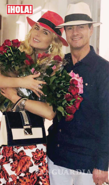 $!Peña Nieto compró todas las flores de una mujer para regalarlas a Tania Ruiz