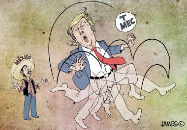 Las dominadas de Trump