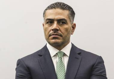 Omar García Harfuch y Ulises Lara, en conferencia de prensa este medio día en la Secretaría de Seguridad Ciudadana y hablaron sobre diversos temas de seguridad en el país.