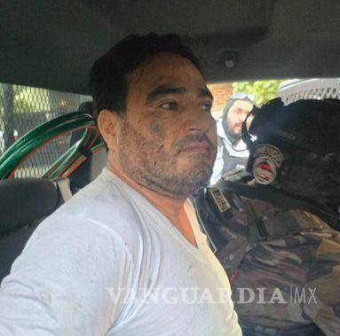 $!22 ENERO 2026.- Fue detenido César N, alías El Botox, quién es señalado por la Secretaría de Seguridad y Protección Ciudadana (SSyPC) de dedicarse a la extorsión de productores de limones en Michoacán.