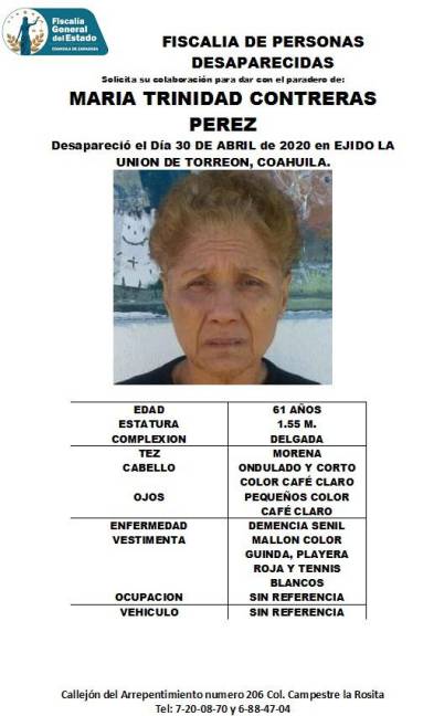 $!Hallan cuerpo de mujer en el ejido La Unión en Torreón