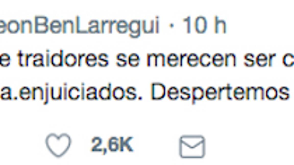 $!León Larregui pide a AMLO que no sea 'maricón' y encarcele Peña Nieto