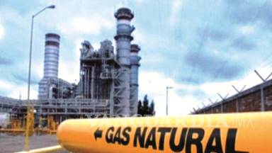 Planta de gas natural y línea de suministro