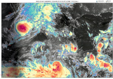 Huracán Polo tocará tierra en Sonora.