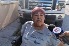 Bertha Alicia Fraustro convocó a medios de comunicación para dar a conocer la problemática, que ocurrió el pasado sábado y no ha tenido atención de las autoridades