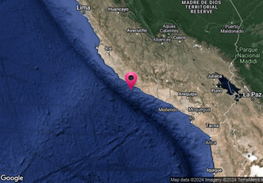 Un sismo de 6.3 de magnitud se registró este domingo en el litoral del sur peruano, en el departamento de Arequipa.