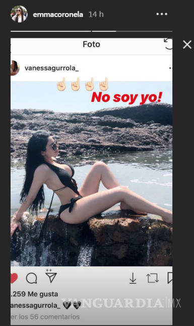 $!Ella es Vanessa Gurrola, la chica del bikini negro que confundieron con Emma Coronel, esposa de 'El Chapo' (Fotos)