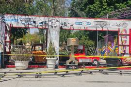 La zona amaneció con sellos de clausura colocados por las autoridades.