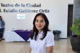 Teresita Escalante, presidenta del DIF municipal.