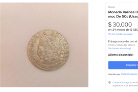 Esta moneda pertenece a la serie de monedas de cuño corriente emitida por el Banco de México en décadas pasadas.