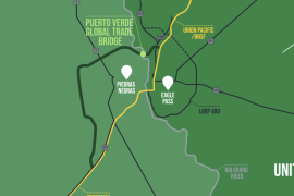 Jesús Ramírez Rangel afirmó que en Eagle Pass existe un debate abierto entre sectores que apoyan y otros que rechazan el proyecto del cruce internacional Puerto Verde.