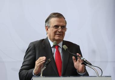 Marcelo Ebrard, secretario de Economía, ofreció conferencia de prensa para dar detalles sobre las futuras negociaciones respecto al T-MEC.