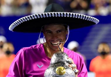 Rafael Nadal disputó su último Abierto Mexicano de Tenis en 2022, coronándose campeón.