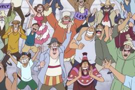 No para el relleno en el anime de One Piece. Capítulo 883