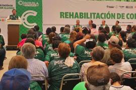 Gabriel Elizondo Pérez, director de Mejora Coahuila, anunció la inversión para modernizar el colector Allende.