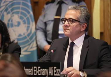 Khaled El-Enany, director general de la la Organización de la ONU para la Educación, la Ciencia y la Cultura (Unesco).