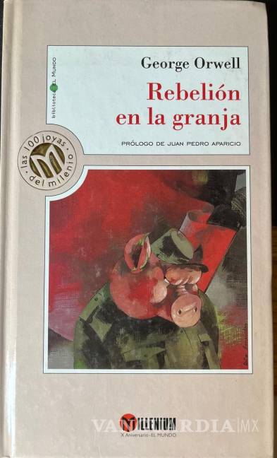 $!El 17 de agosto de 1945, Orwell publicó en el Reino Unido la primera edición de ‘Rebelión en la Granja’, una aguda sátira política que criticaba el totalitarismo soviético y exponía el brutal régimen de Iósif Stalin con una prosa clara y directa | Foto: EFE