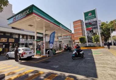 Gasolineras de la franquicia Pemex.