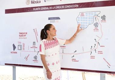 La presidenta volvió a pronunciarse sobre el caso de Andy López Beltrán, ahora en un evento en Tampico.
